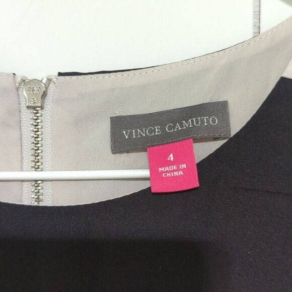 Vince Camuto Summer Luxe Fash Aqua Sphere Dress Size 4 - Picture 8 of 8